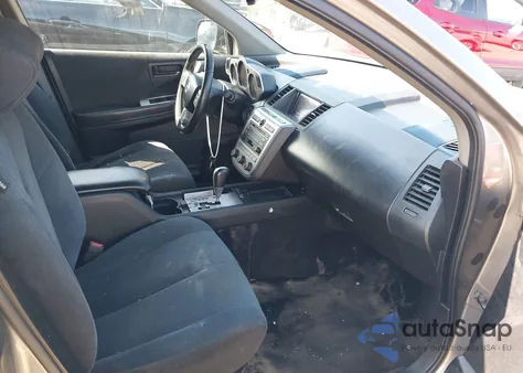 2004 Nissan Murano Se from USA, damaged, VIN JN8AZ08W24W335285